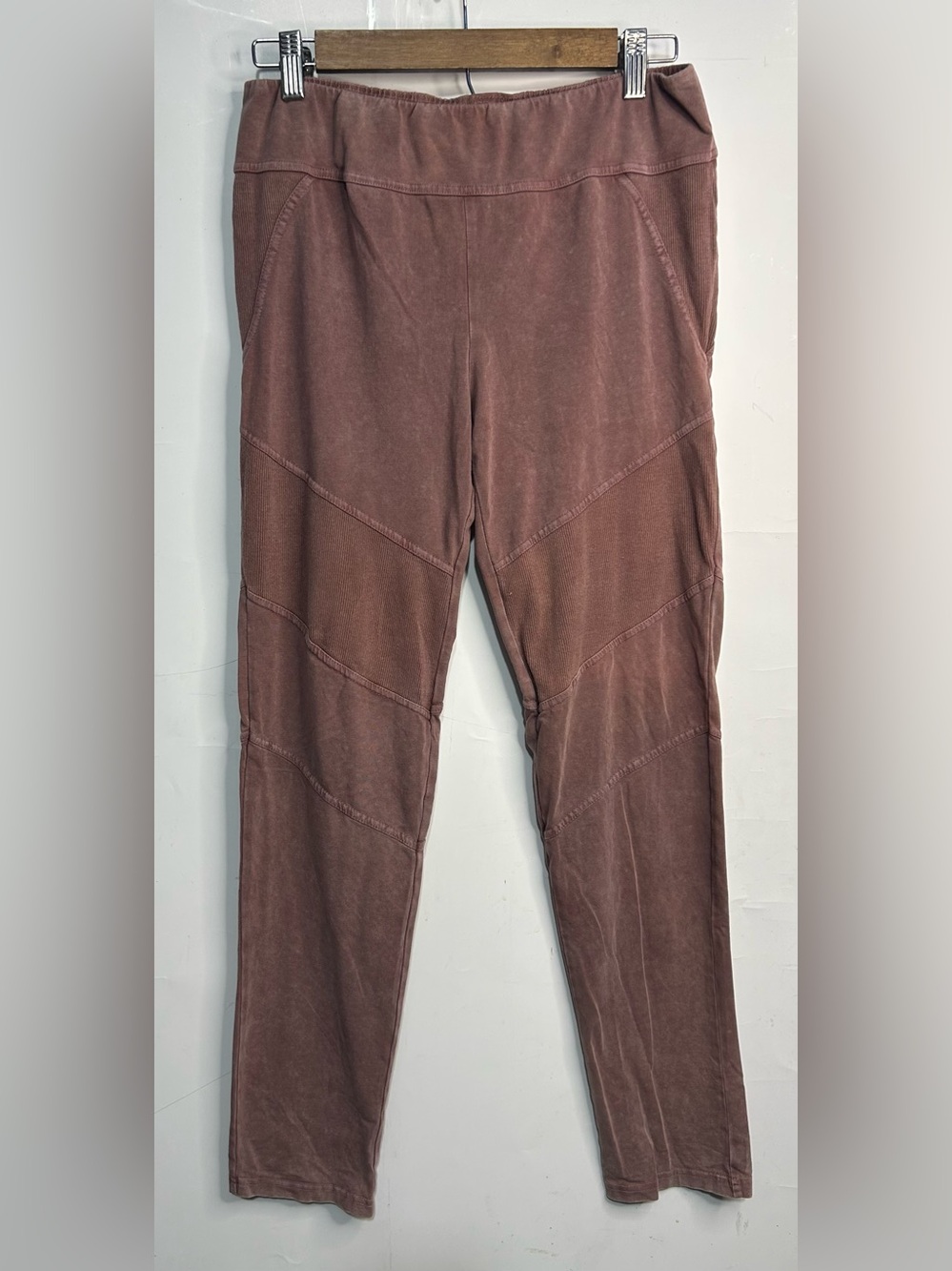 Anthropologie Easel Moto Leggings Large
